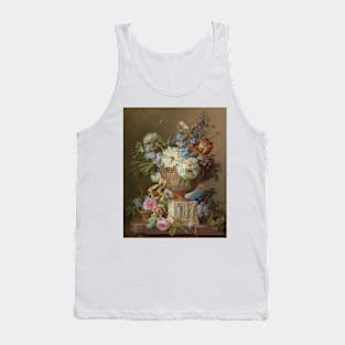 Flower Still-life with an Alabaster Vase Tank Top